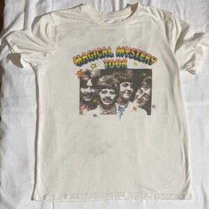 The Beatles Magical Mystery Tour Tee Licensed Apple Corps – Front & Back Graphic